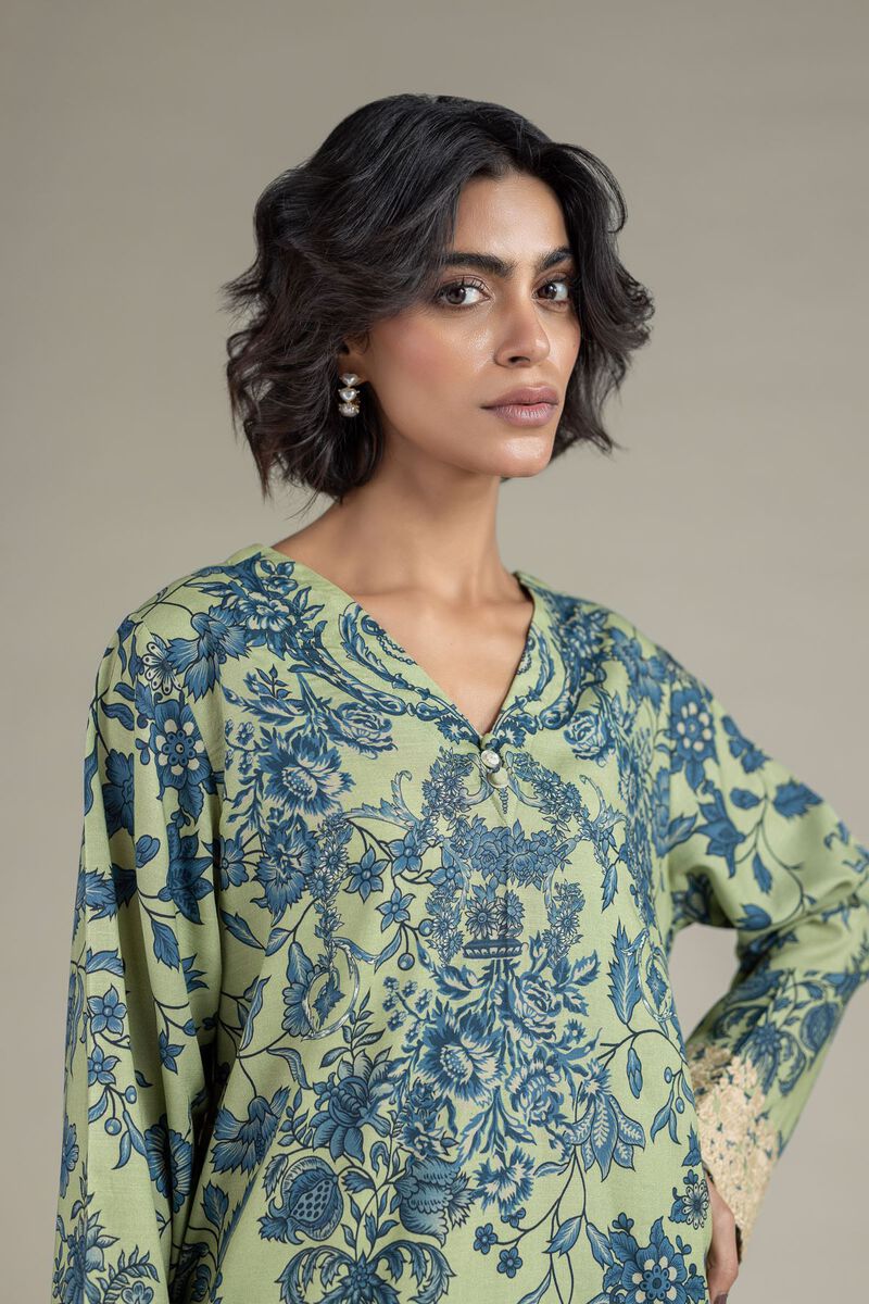 Embroidered | Raw Silk | Kurta | USD 30.00