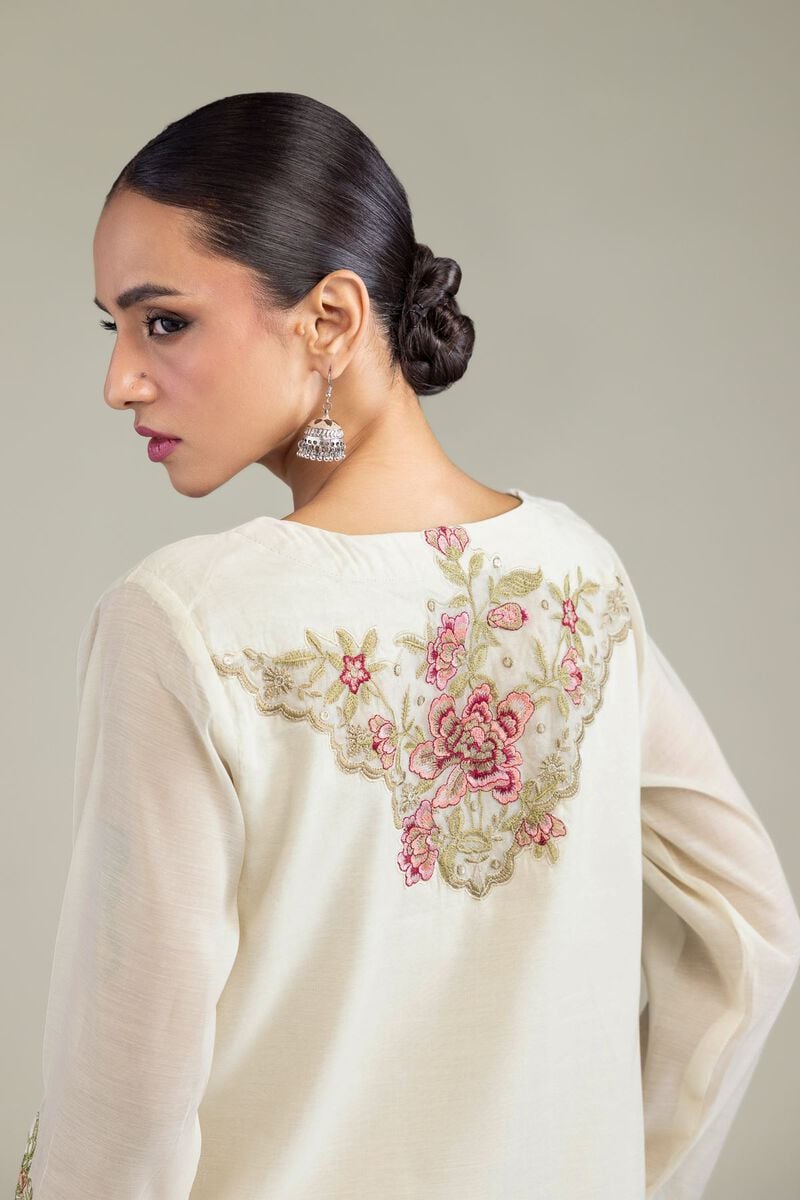 Embroidered | Paper Silk | Kurta | USD 60.00