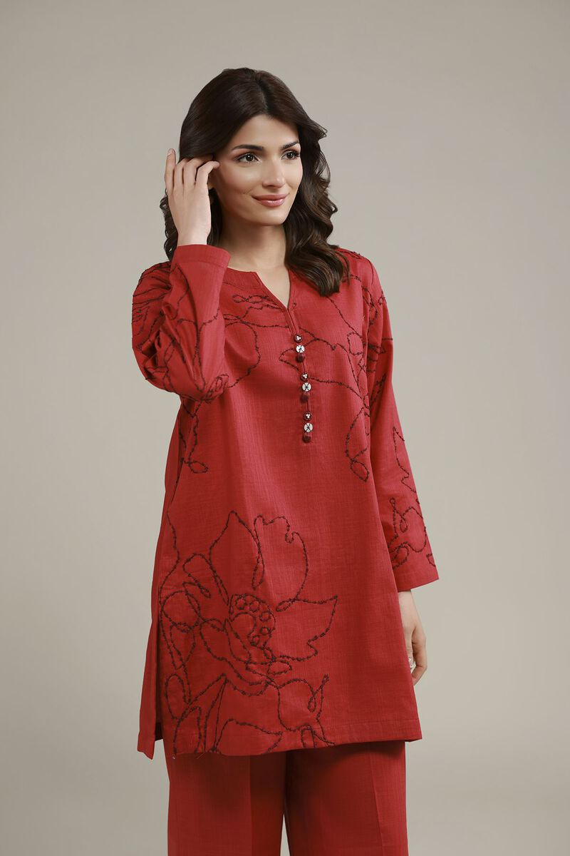 Embroidered | Heavy Textured Cotton | Kurta | USD 35.00