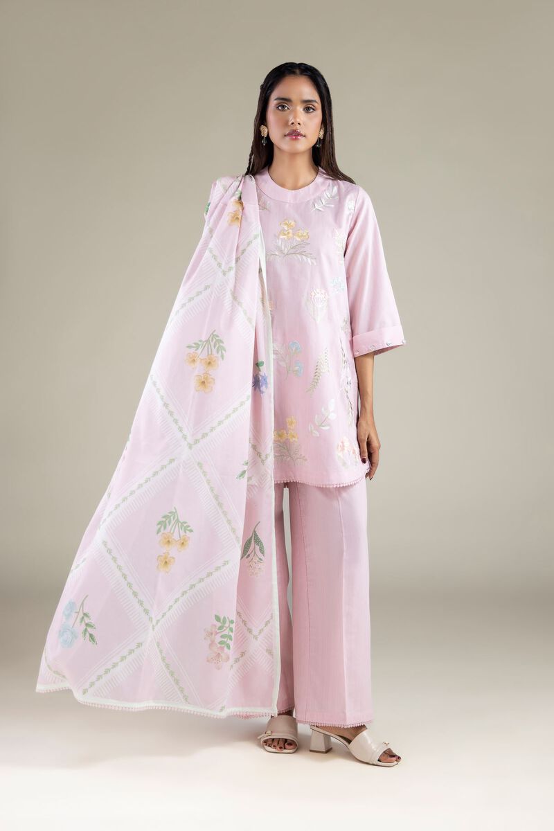 Embroidered | Lawn | Floral Dupatta | USD 25.00