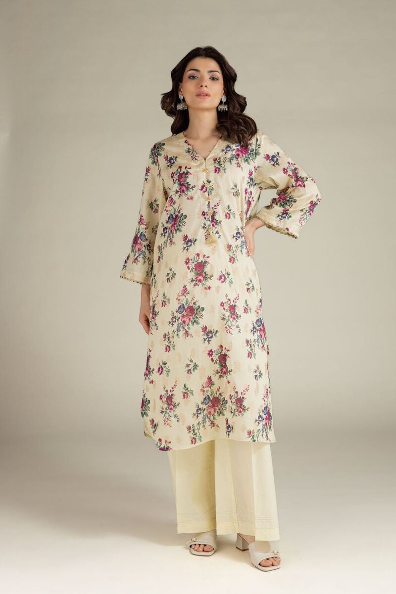 Printed | Jacquard | Tailored 2 Piece | Top and Bottom | USD 45.00