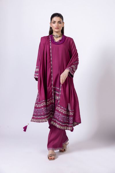 Embroidered | Viscose Oak Silk | Kurta | USD 50.00