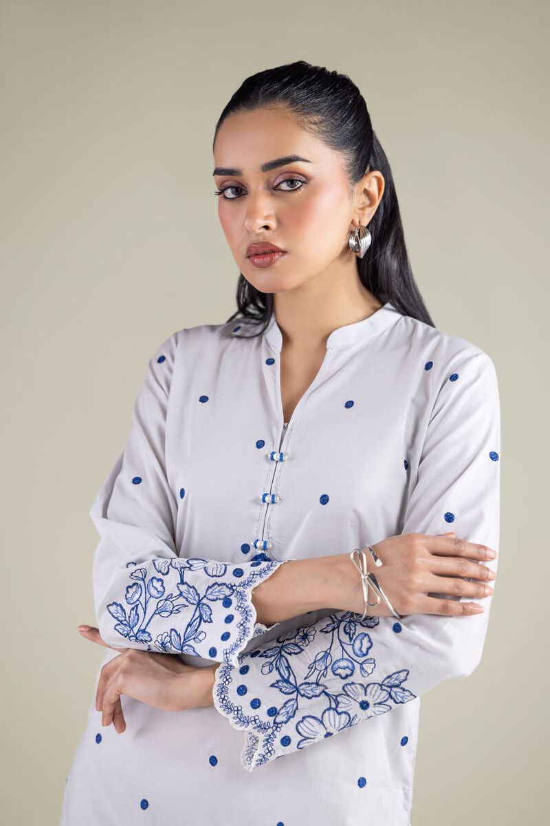 Embroidered | Cambric | Kurta | USD 45.00