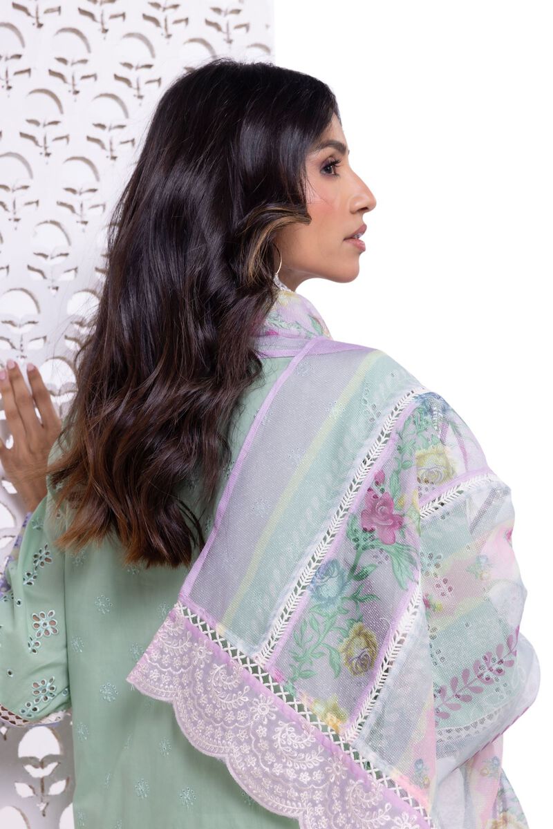 Embroidered | Karandi Net | Dupatta | null