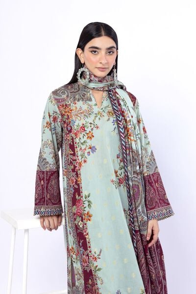 Printed | Jacquard | Tailored 3 Piece | USD 70.00