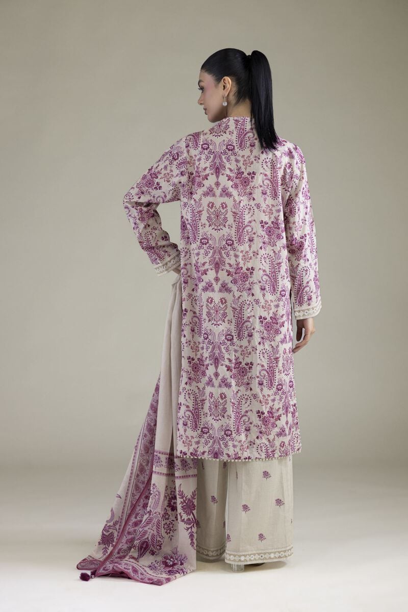 Embroidered | Cambric | Cambric Tailored 3-Piece | USD 65.00