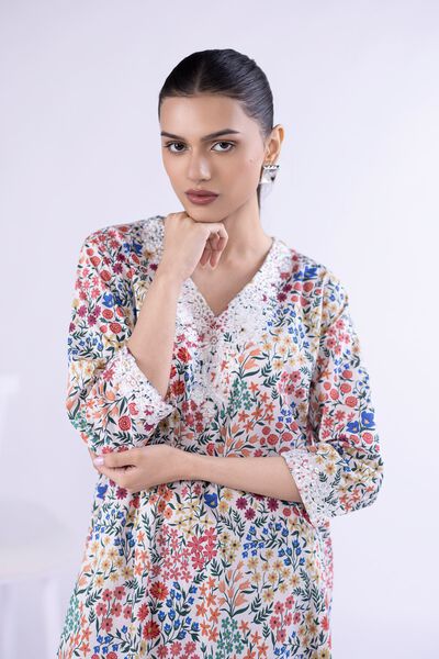 Embroidered | Cambric | Kurta | USD 25.00