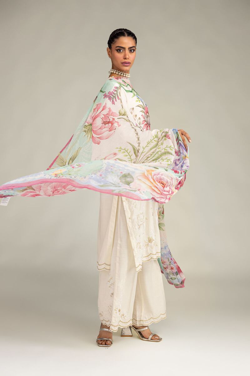 Embroidered | Mesuri | Mesuri Floral Dupatta | USD 30.00
