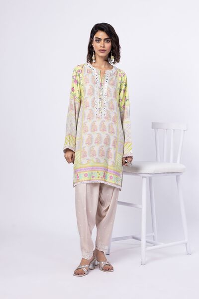Embroidered | Viscose Oak Silk | Kurta | USD 75.00