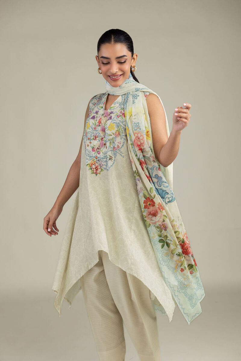 Printed | Lawn | Floral Lawn Dupatta | USD 30.00