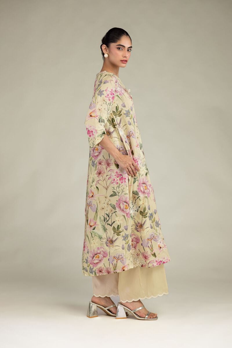 Embroidered | Blended Viscose | Blended Viscose Pants | USD 30.00