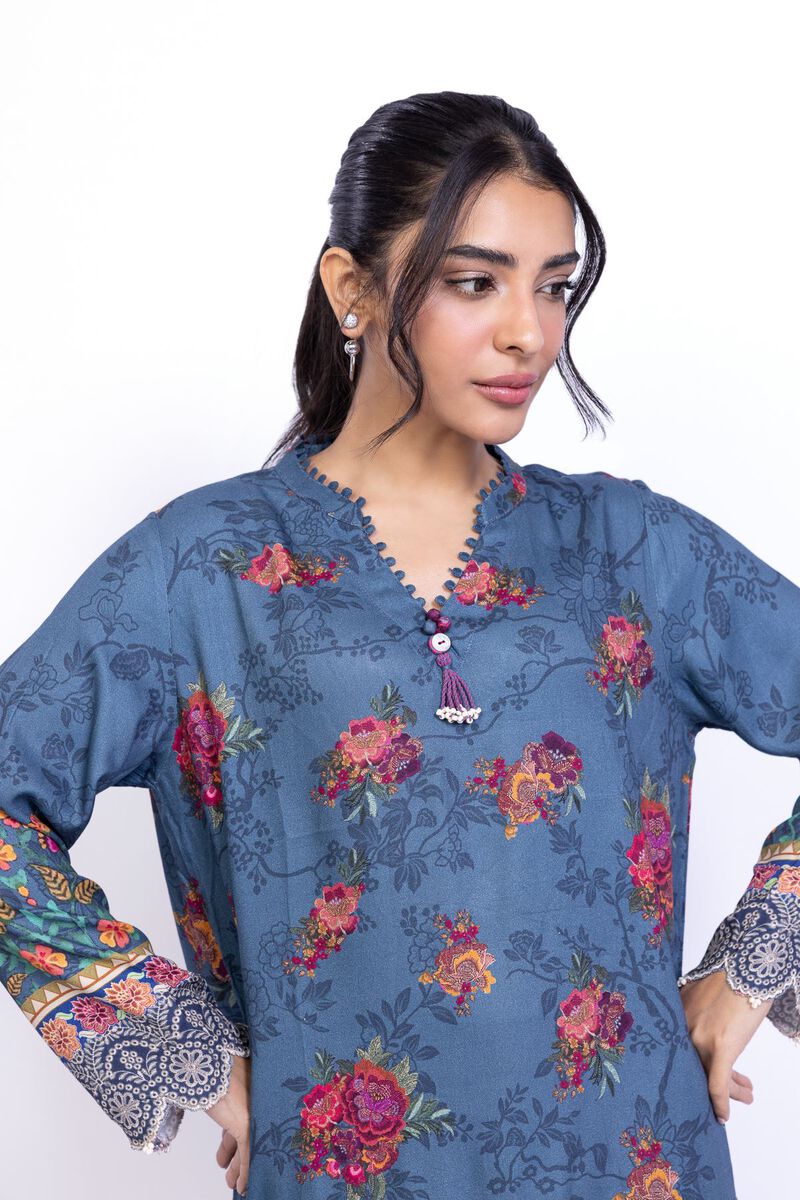 Printed | Satin | Kurta | USD 15.00