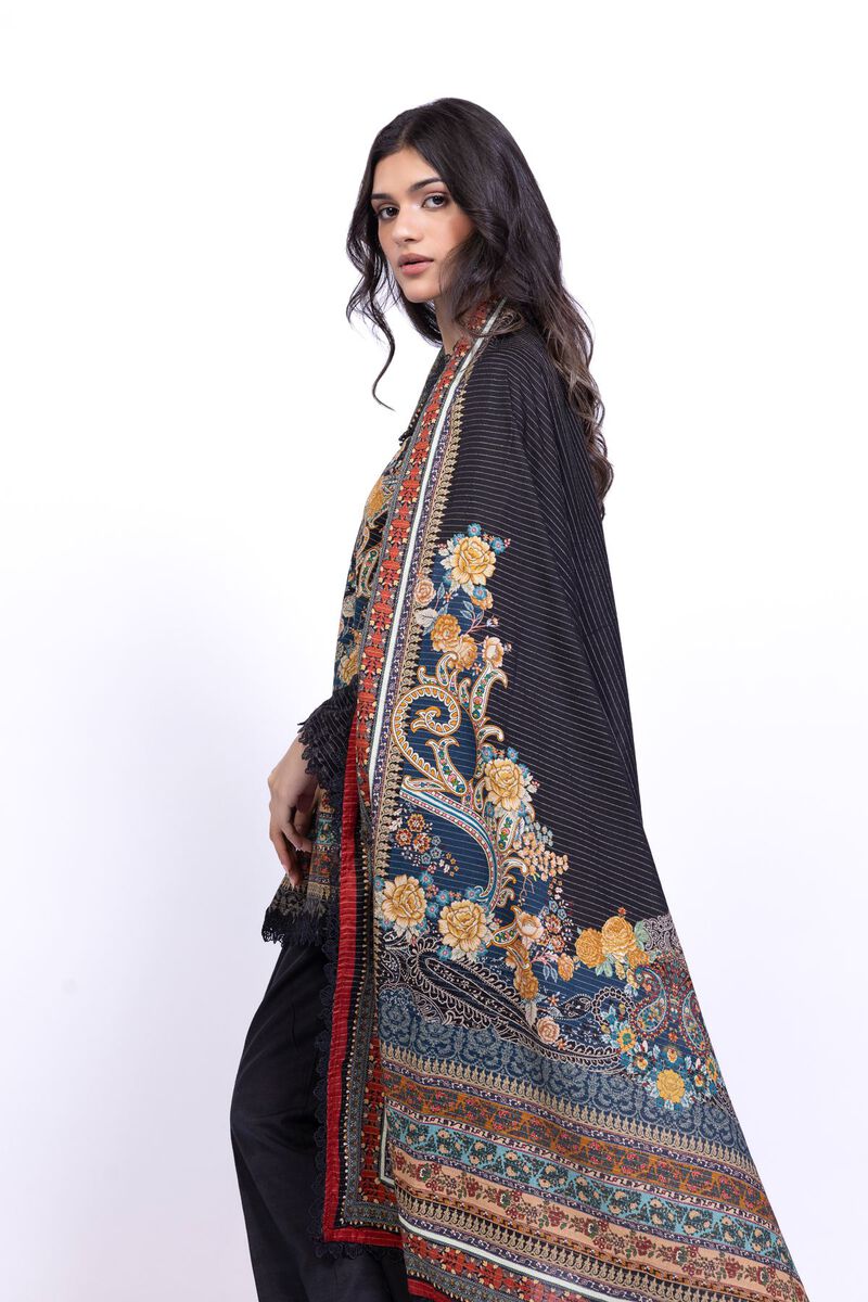 Printed | Mesuri Khaddar | Dupatta | USD 22.00