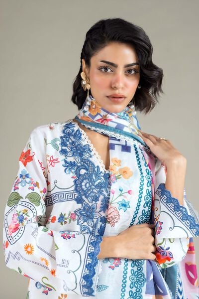 Printed | Jacquard | Tailored 3 Piece | USD 70.00