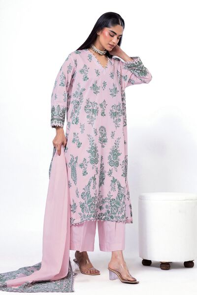 Embroidered | Lawn | Fabrics 3 Piece | USD 22.50
