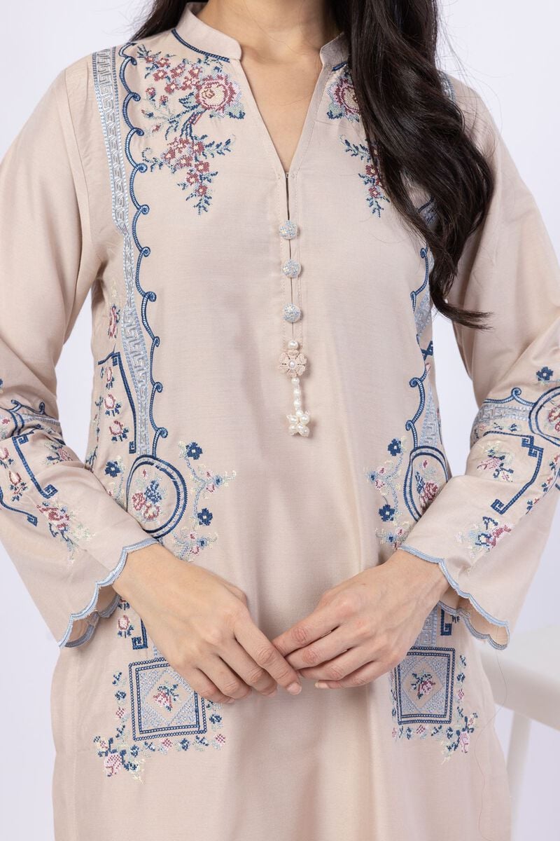 Embroidered | Raw Silk | Kurta | USD 20.00