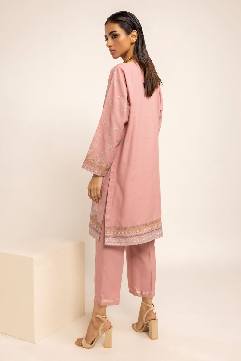 Kurta | Embroidered, PINK, hi-res image number null