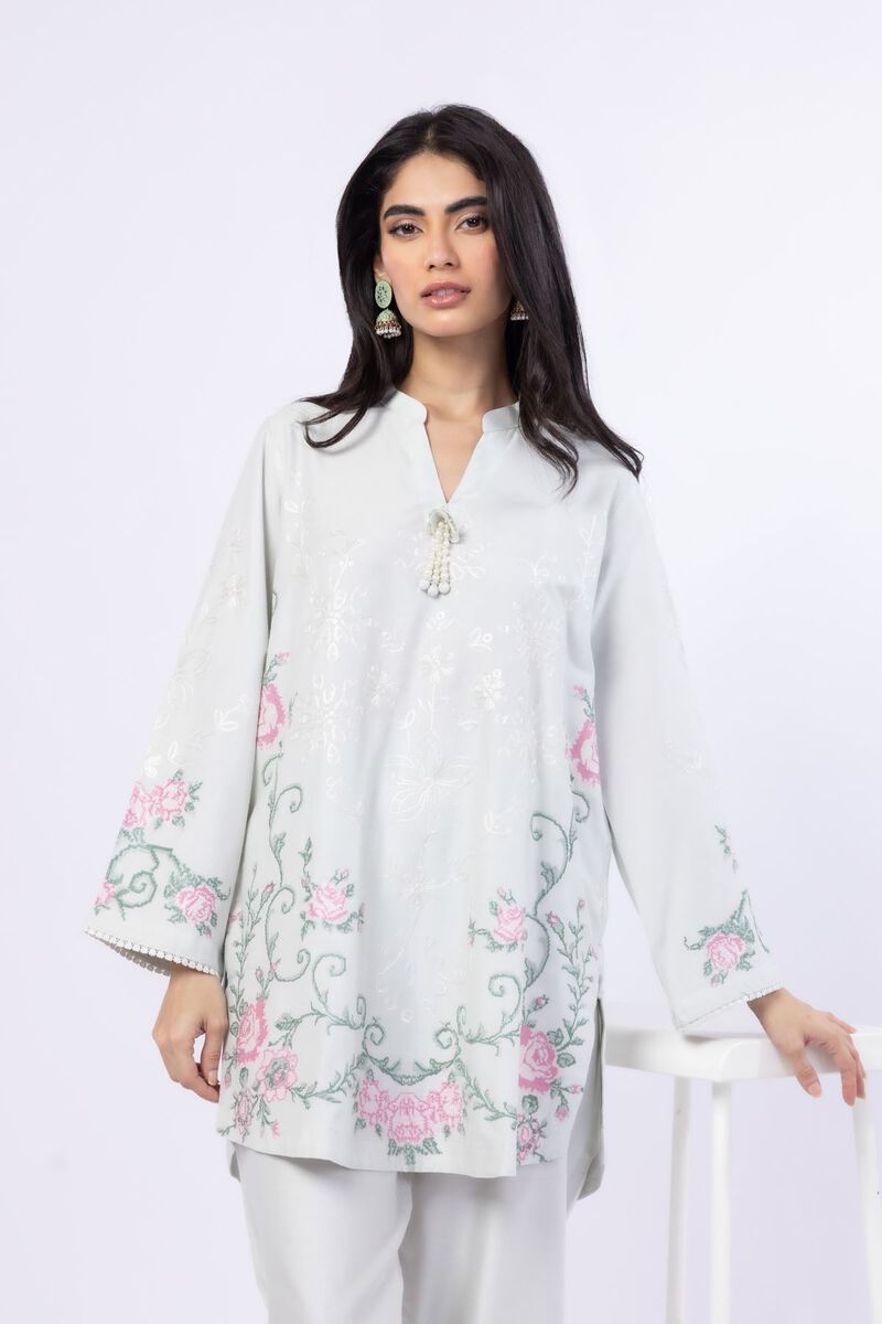 Embroidered | Raw Silk | Kurta | USD 22.50