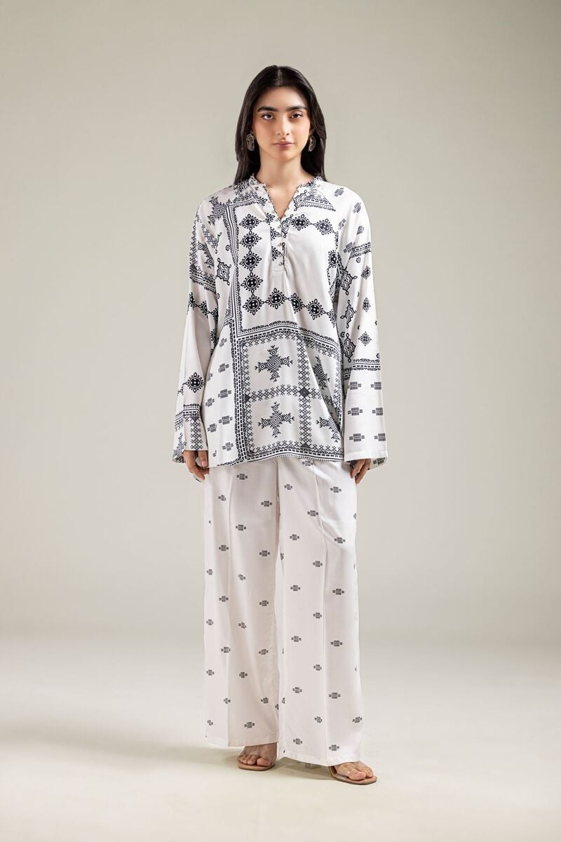 Embroidered | Viscose Crepe | Trousers | USD 30.00