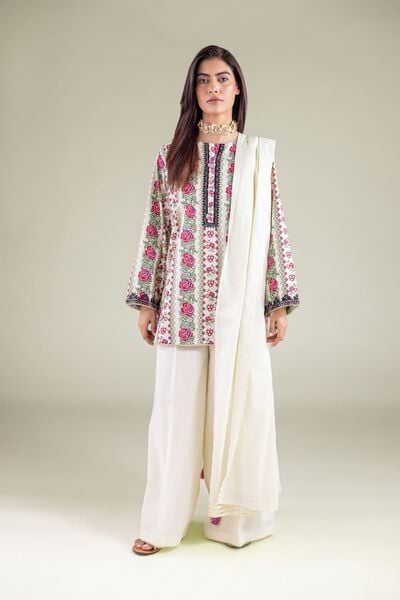 Embroidered | Cambric | Pants | USD 25.00