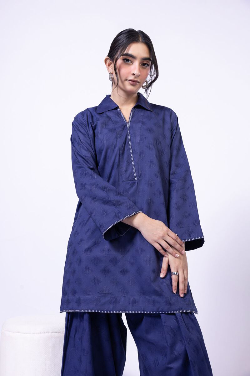 Dyed | Jacquard | Kurta | USD 30.00