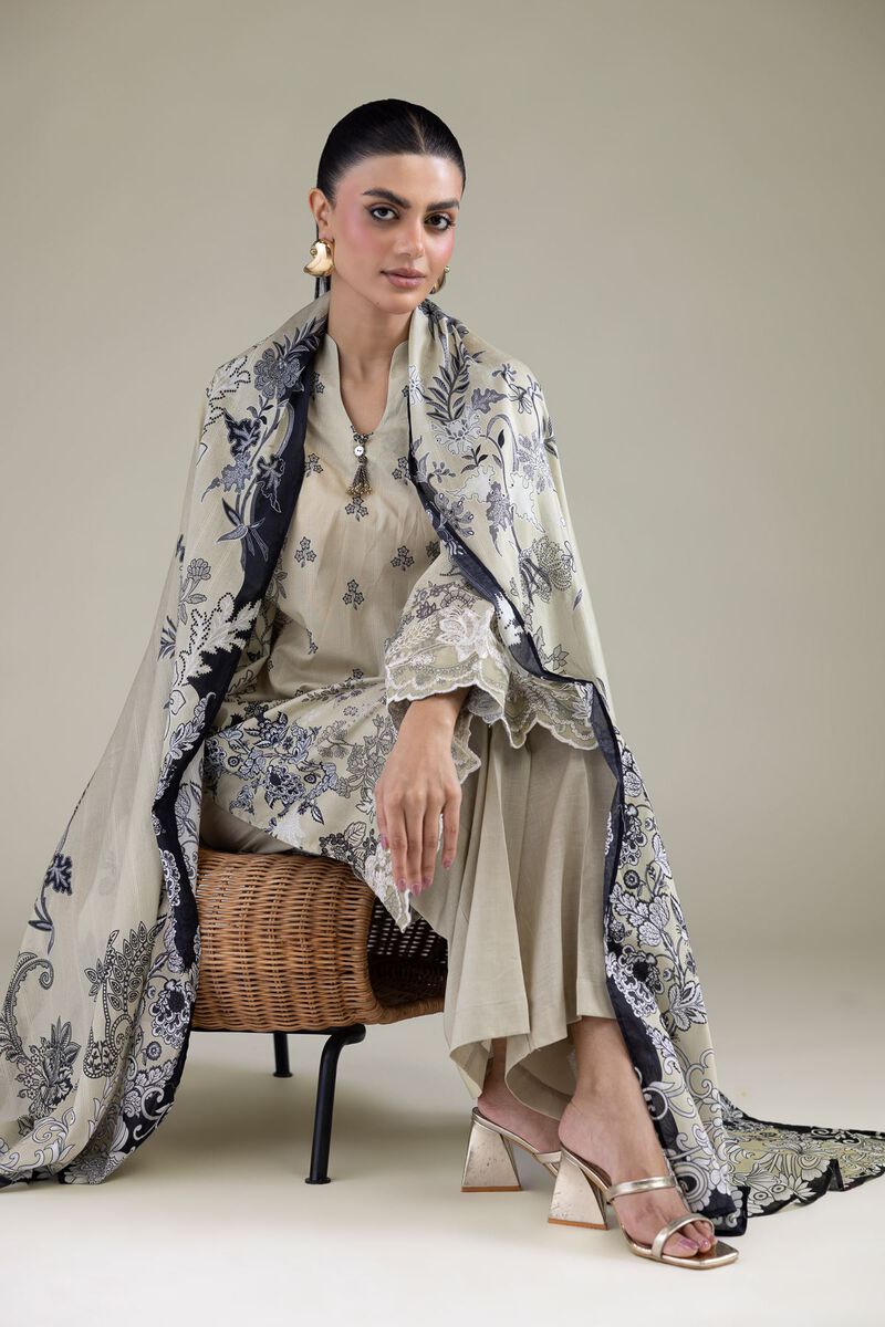 Embroidered | Lawn | Lawn 3-Piece Tailored | USD 75.00
