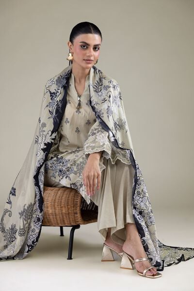 Embroidered | Lawn | Lawn 3-Piece Tailored | USD 75.00