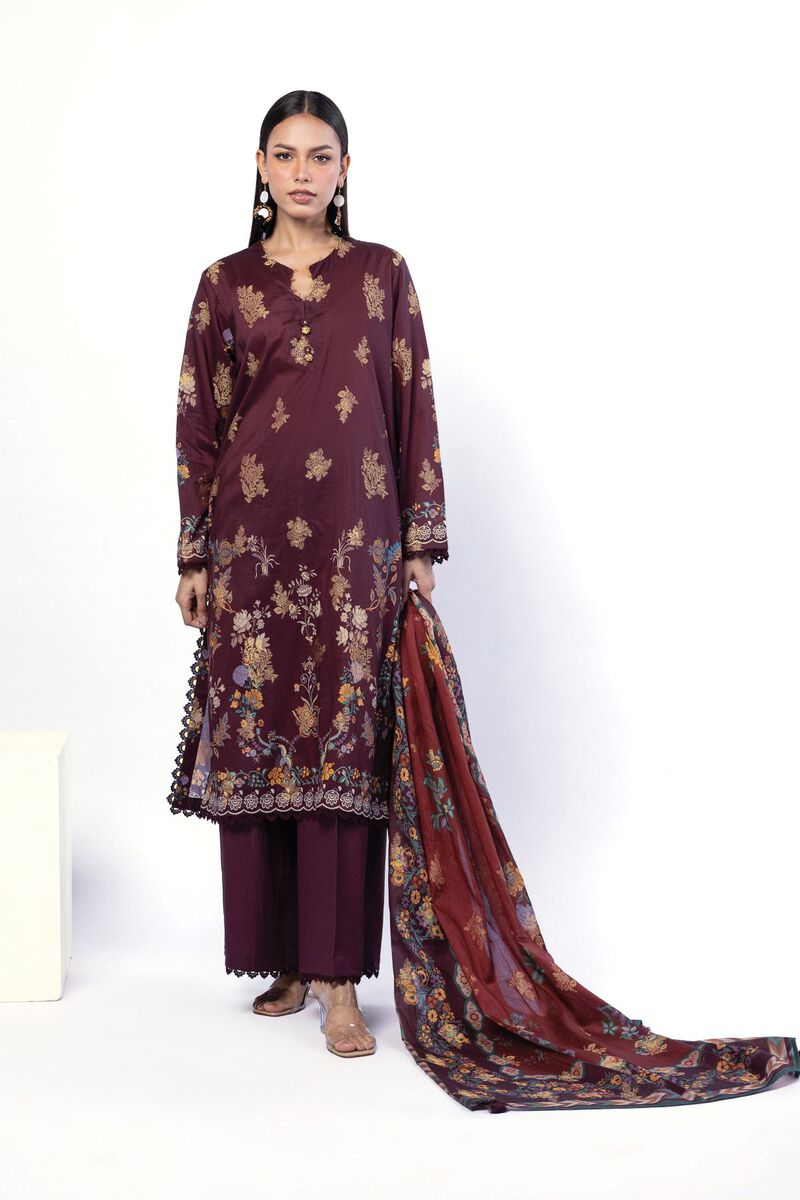 Printed | Jacquard | Tailored 3 Piece | USD 70.00