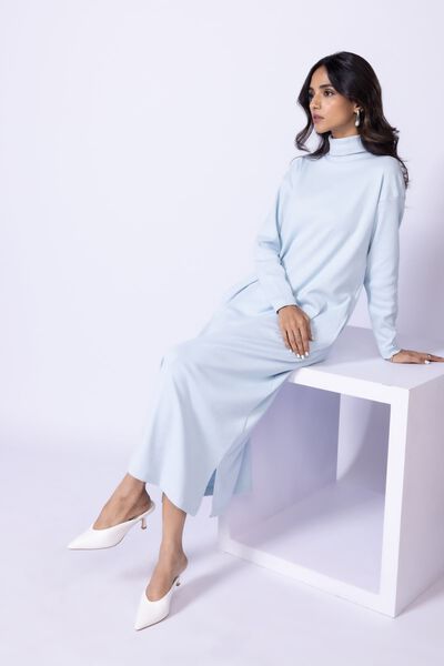 Dyed | Lycra Rib | Maxi Dress | USD 7.50