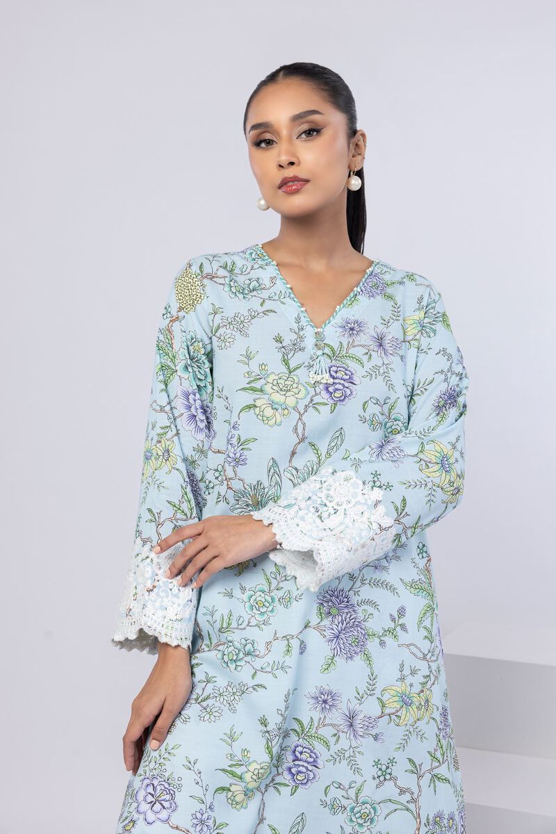 Embroidered | Dull Raw Silk | Kurta | USD 17.50