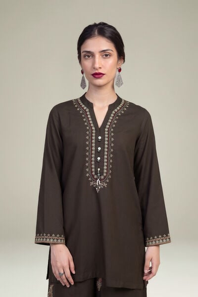 Embroidered | Raw Silk | Raw Silk Kurta | USD 45.00
