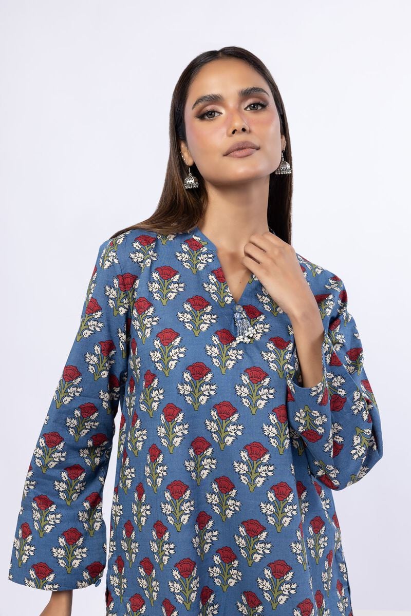 Printed | Crosshatch Poplin | Kurta | USD 12.50