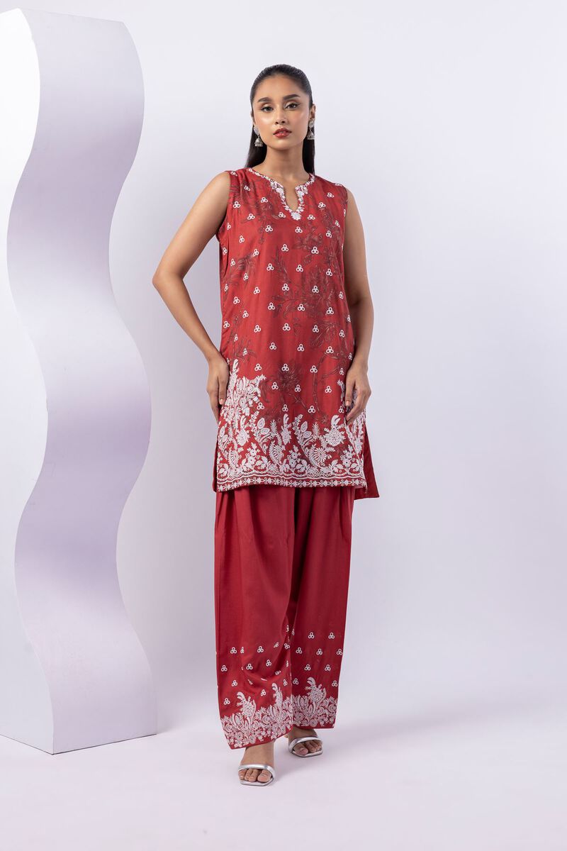 Embroidered | Crosshatch Raw Silk | Kurta | USD 13.50