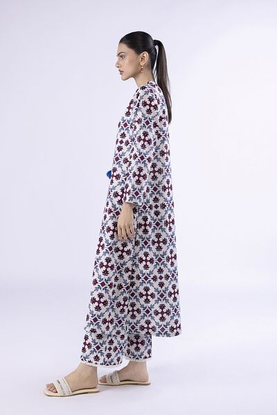 Printed | Crosshatch Poplin | Pants | USD 15.00