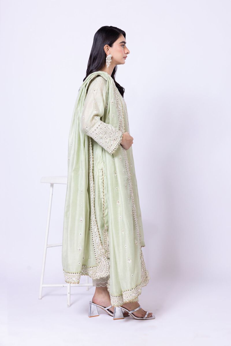 Embroidered | Viscose Polyester Net | Dupatta | USD 18.50