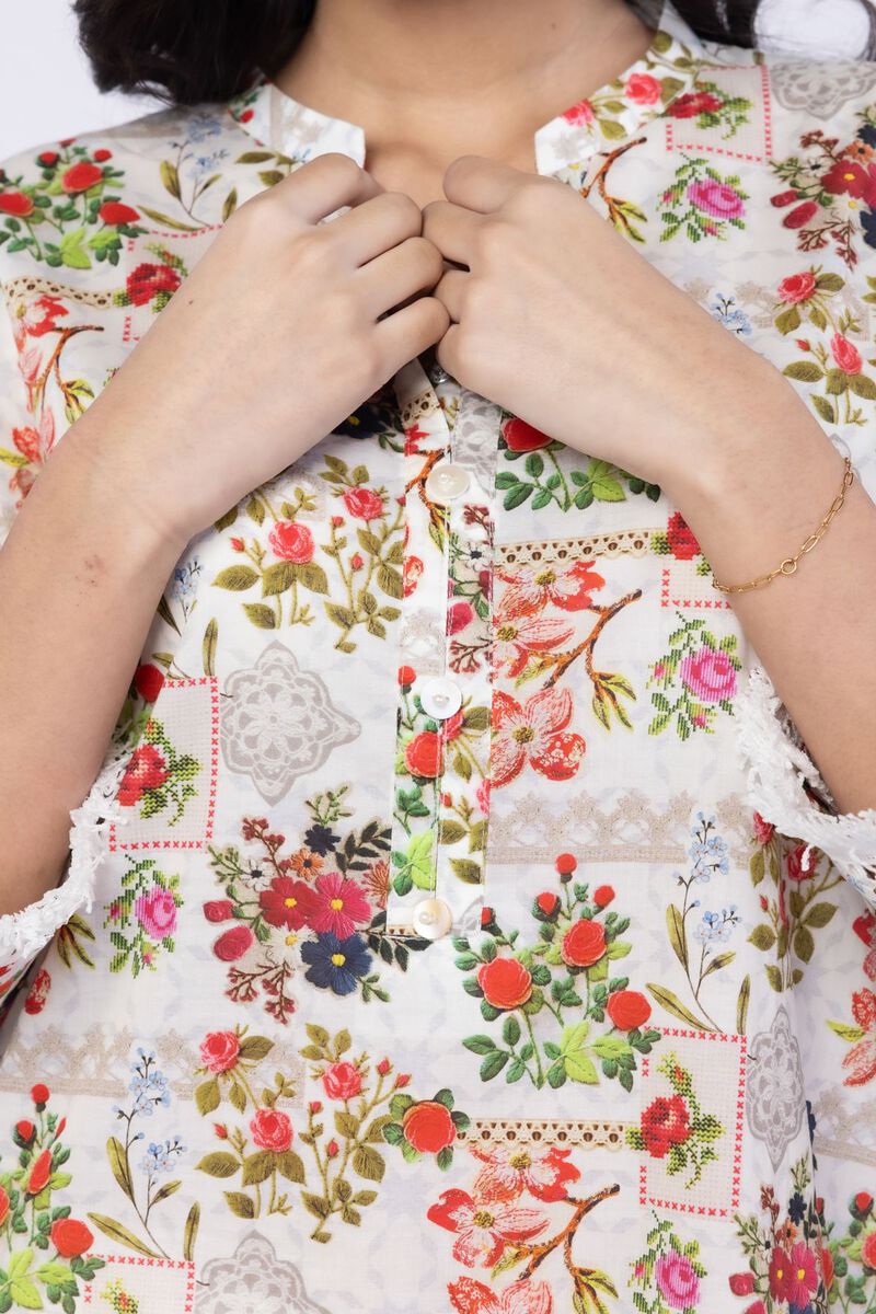 Printed | Cambric | Kurta | USD 10.00
