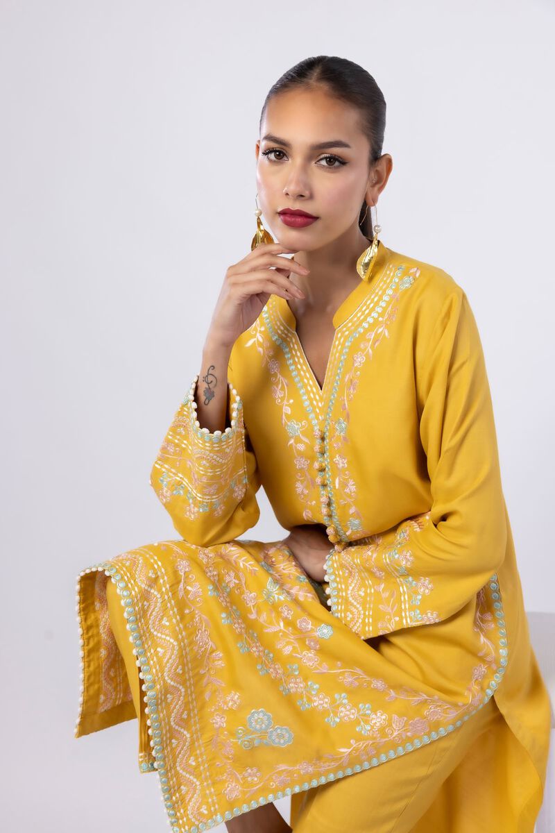 Embroidered | Thai Silk | Kurta | USD 22.50