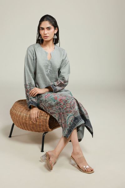 Printed | Jacquard | Tailored 2 Piece | Top and Bottom | USD 45.00