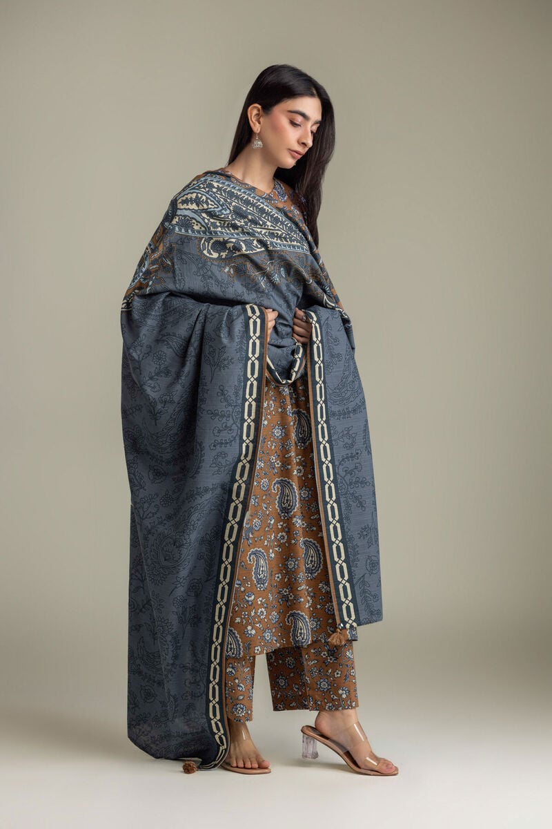 Printed | Light Khaddar | 3 Piece Tailored | USD 65.00