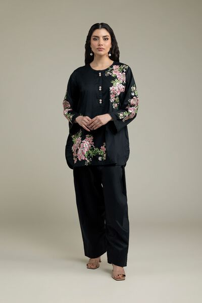 Embroidered | Cambric | Black Solid Shalwar | USD 25.00