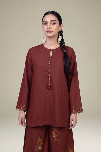 Embroidered | Raw Silk | Raw Silk Kurta | USD 45.00