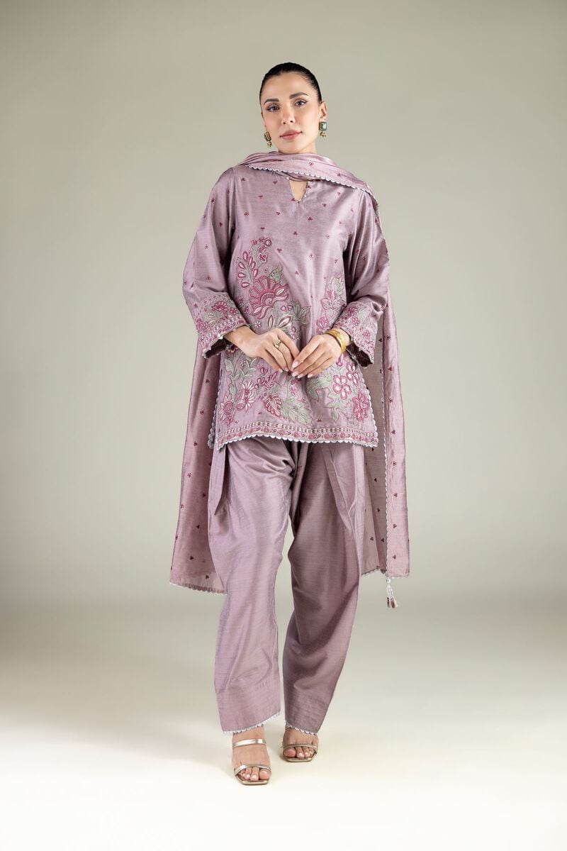 Embroidered | Cotton Net | Dupatta | USD 35.00