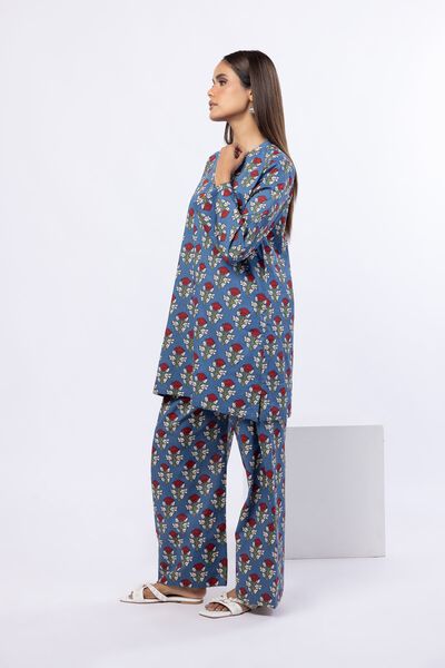 Printed | Crosshatch Poplin | Pants | USD 15.00