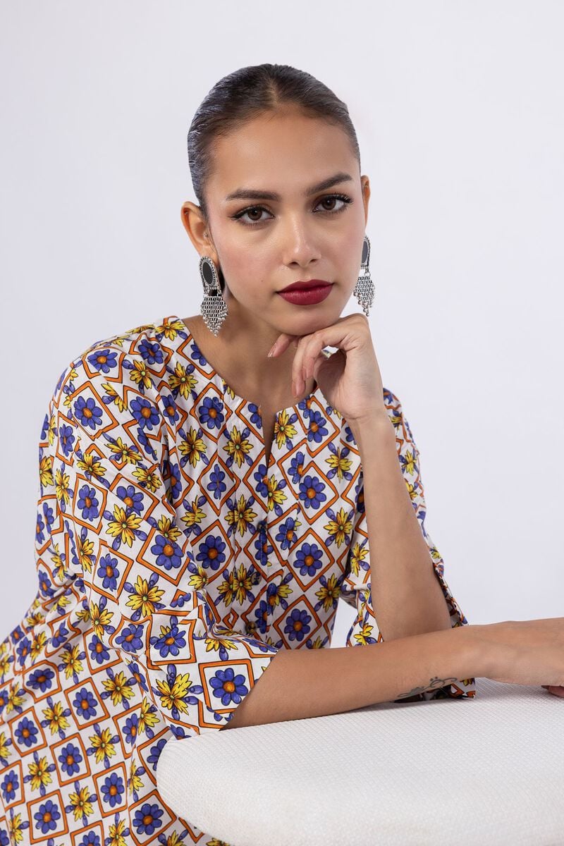 Printed | Cambric | Kurta | USD 6.00