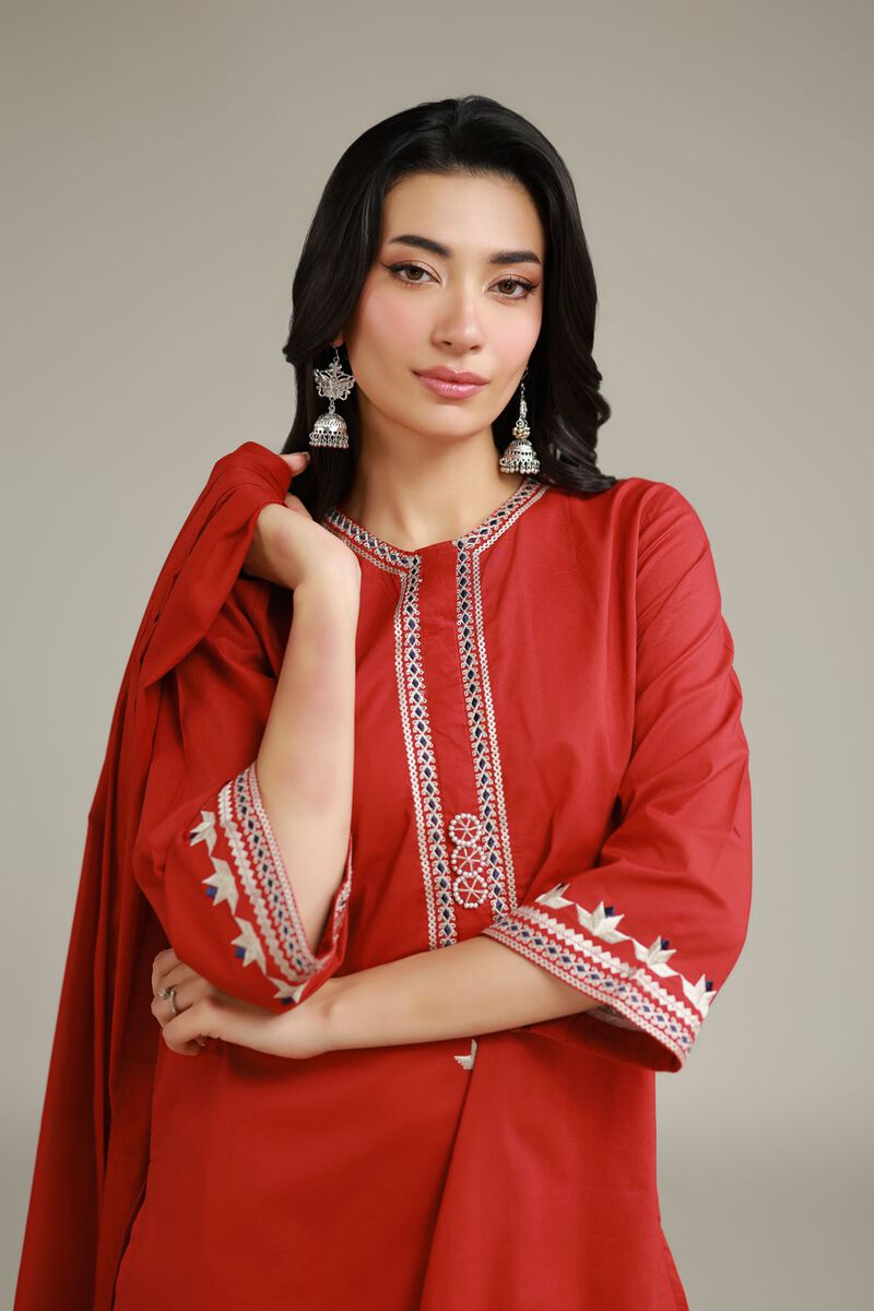 Embroidered | Lawn | Solid Lawn Dupatta | USD 25.00