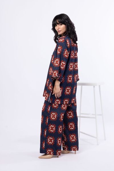 Printed | Double Layer Striped | Pants | USD 23.00