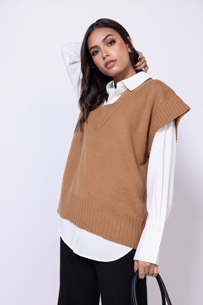 Dyed | Viscose Polyester Nylon | Sweater | null