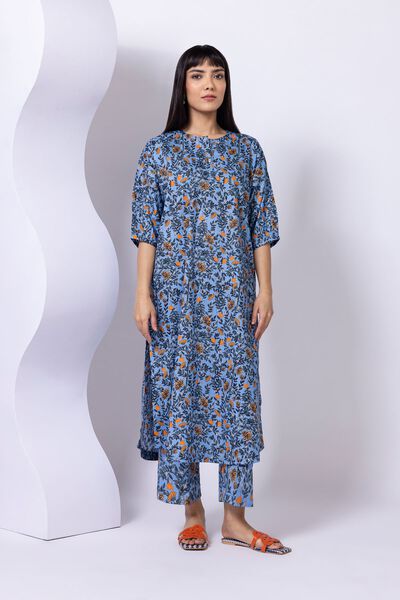 Printed | Cotton Viscose | Pants | USD 9.00