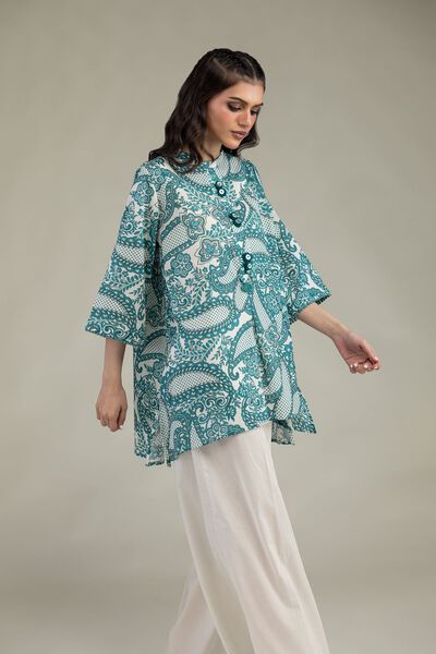 Printed | Cambric | Short Cambric Kurta | USD 25.00