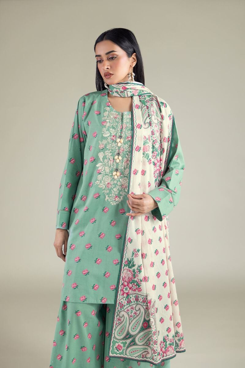 Embroidered | Lawn | Tailored 3-Piece Lawn | USD 65.00